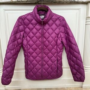 Uniqlo Heattech Down Jacket Berry
